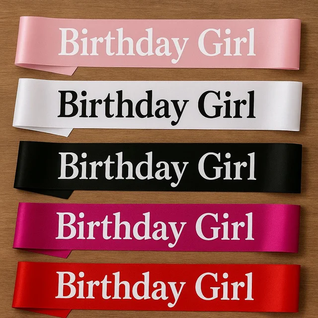 KIWI PARTY BIRTHDAY GIRL SASH