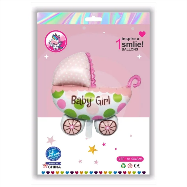 Cradle Pink Foil Balloon
