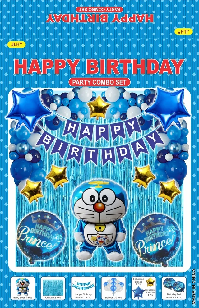 Birthday Decoration Kit Wholesale – Curtains, Balloons, Banners | Direct Manufacturer