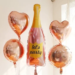 Let's Party Bottle Foil Balloon 32 Inch