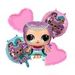 Lol Girl Foil Balloon