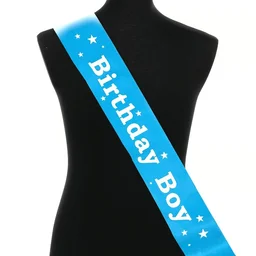 KIWI PARTY BIRTHDAY BOY SASH