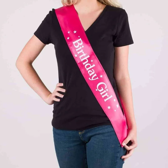 KIWI PARTY BIRTHDAY GIRL SASH