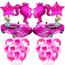 Barbie Car Foil Balloon