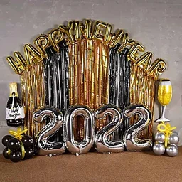 Love Theme Black Bottle Foil Balloon 32 Inch