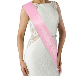 KIWI PARTY BIRTHDAY GIRL SASH