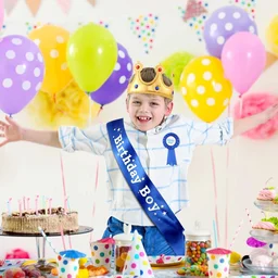KIWI PARTY BIRTHDAY BOY SASH