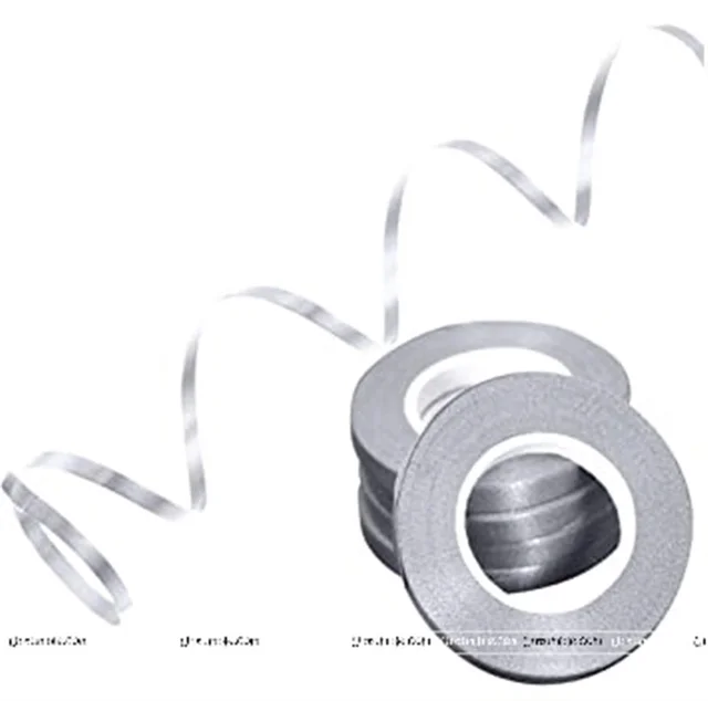 KIWI PARTY SILVER COLOR CURL RIBBON 10 YARD(pack of 5)