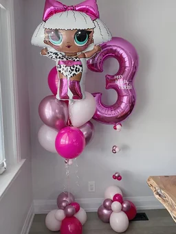 Lol Girl Foil Balloon