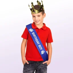 KIWI PARTY BIRTHDAY BOY SASH