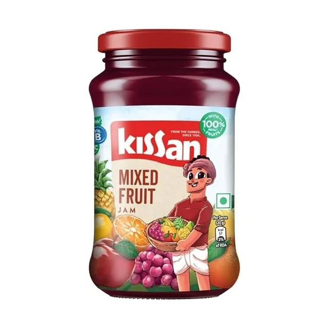 KISSAN MIXED FRUIT JAM 200GM
