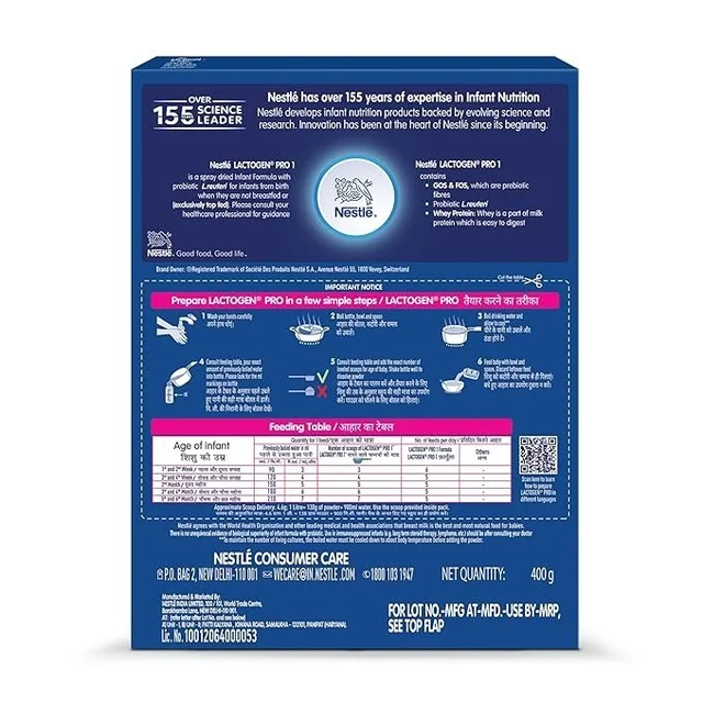 LACTOGEN PRO 1 400GM