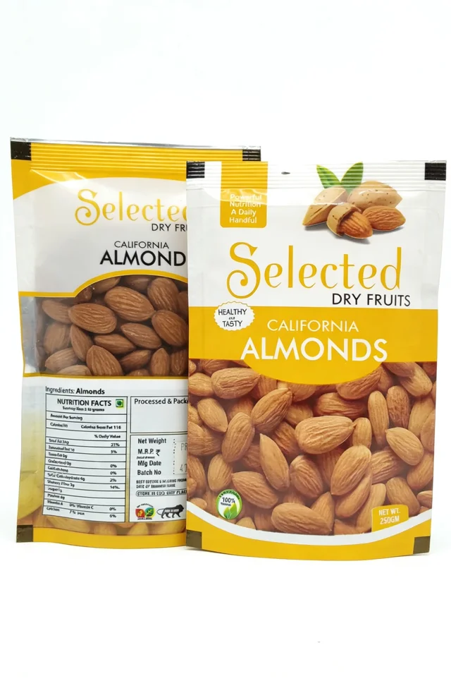 CALIFORNIA ALMONDS 250GM
