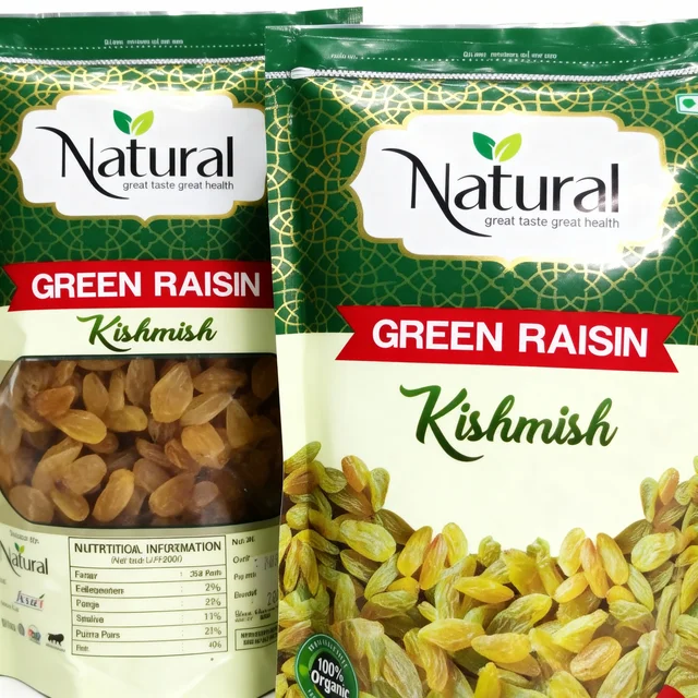 GREEN RAISIN KISHMISH 250GM