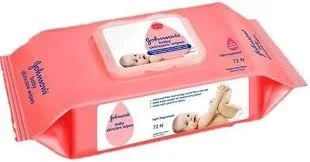 JOHNSONS WIPES 72 Units