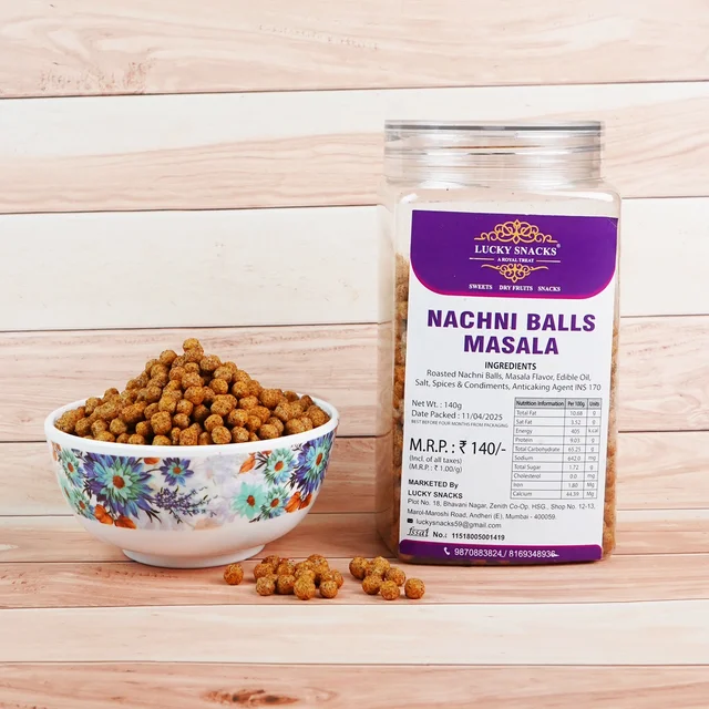 Nachni Balls Masala 140gms