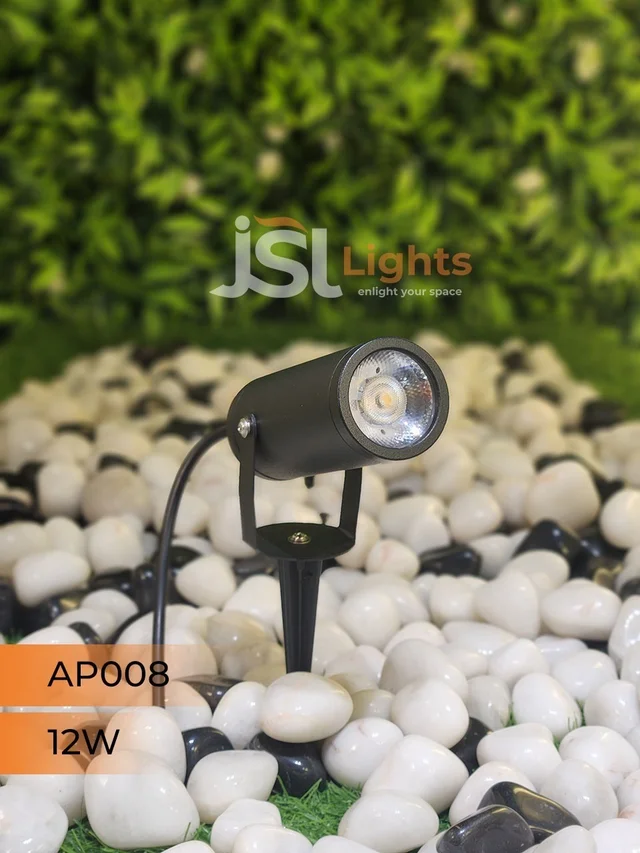 APRA AP008 12W LED Spike Garden Spot Light - 12W, WW