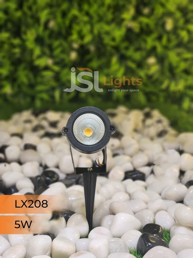 LX 208 6W LED Spike Garden Spot Light - 6W, WH