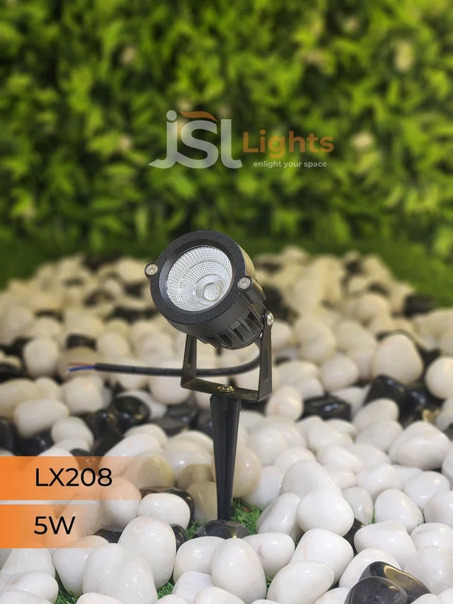 LX 208 6W LED Spike Garden Spot Light - 6W, RED