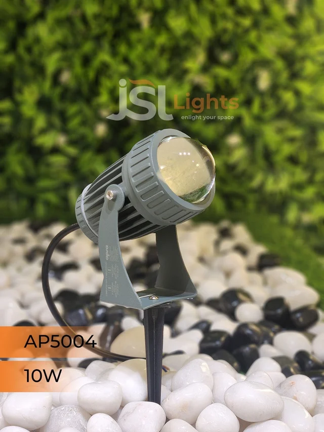 APRA AP5004 15W LED Lens Spike Garden Light - WW
