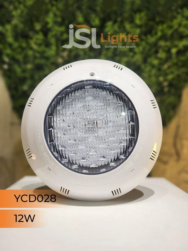 ABS 028-IND Under Water 12W Pool Led Light - 12W, RGB