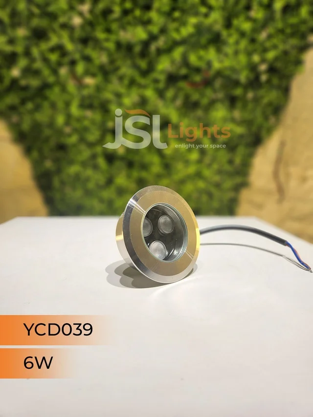 APRA YCD039-IMP Under Water 6W Pool Led Light - 6W, WW
