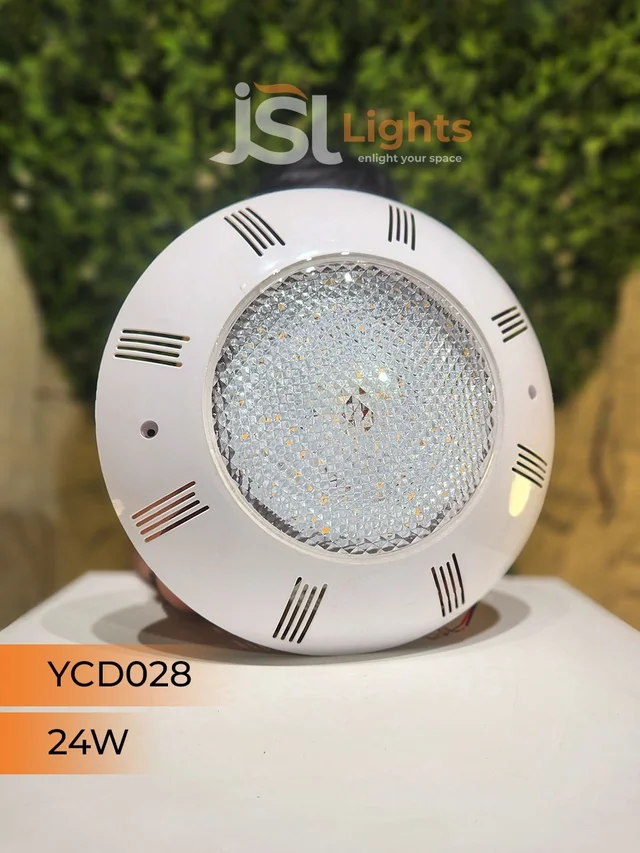 APRA YCD029 ABS-IMP Under Water 24W RGB Pool Led Light - 24W, WW