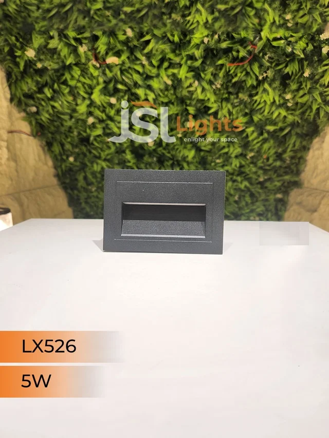 LX526 5W Led Foot Light Black - 5W, 3000K, Black
