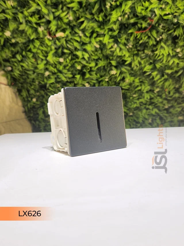 LX 626D 3W Square Black Foot Led Light - 3W, 3000K, Black