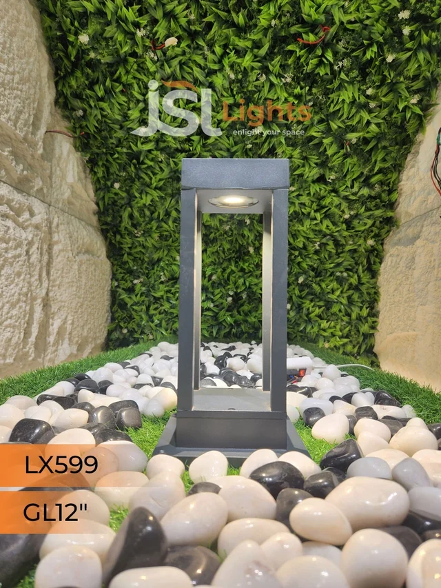 LX 599 12W 12 Inches Square Outdoor Gate Light -
