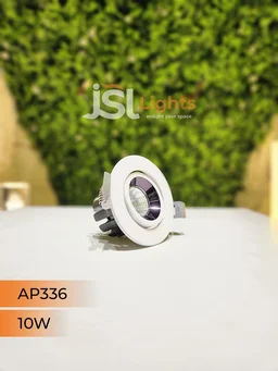APRA AP 336 10W Round Deep Recessed COB Downlight - 10W, 6000K