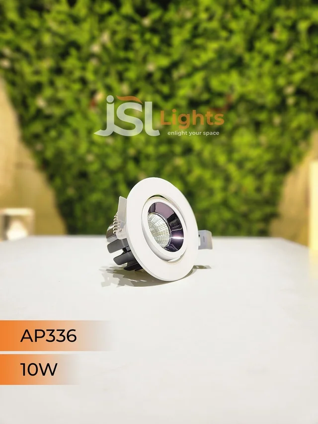 APRA AP 336 10W Round Deep Recessed COB Downlight - 10W, 6000K