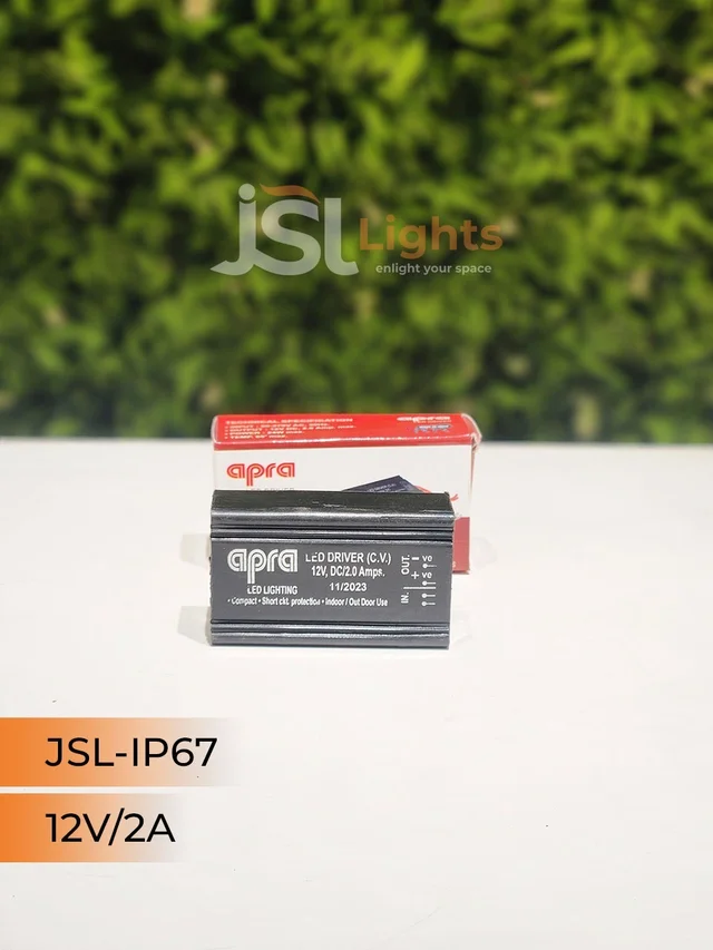 JSL 12V IP67 Led Strip Constant Current Driver - 2Amp