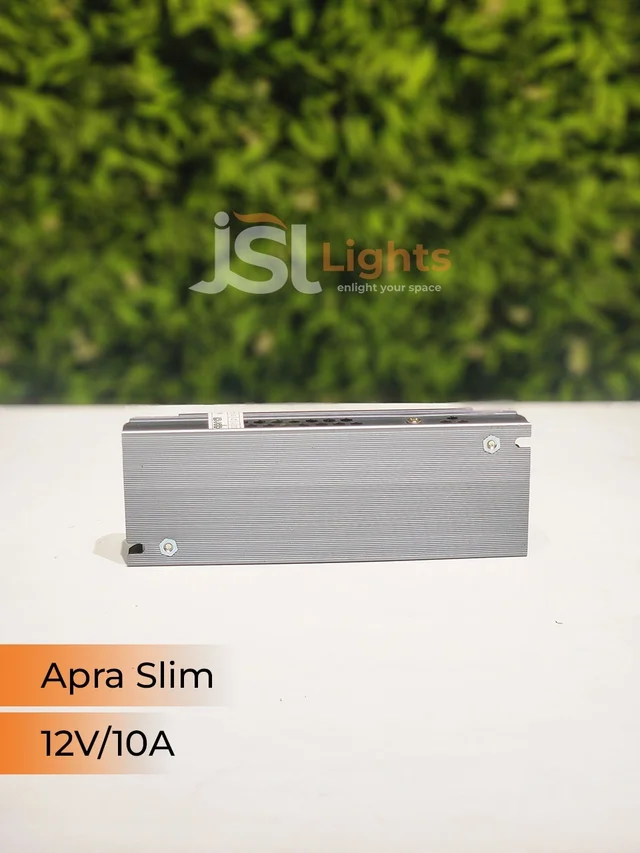 APRA 120W Slim 12V Led Strip Constant Current Driver - 120W/10AM