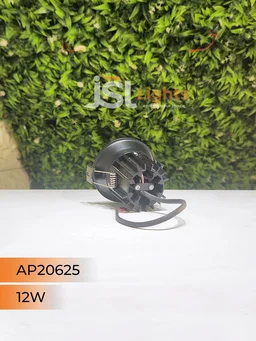 Bridglux & Philips AP 20625 12W Black Deep Recessed COB Downlight RG Reflector - 12W, 4000K, Black