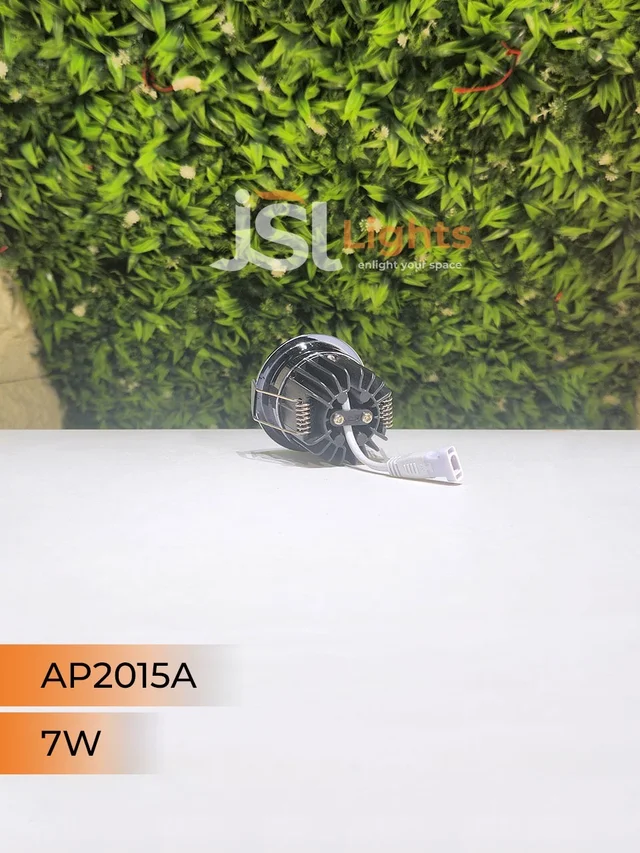 APRA AP 2015A 7W Gun Black Recessed COB Downlight - 7W, 4000K