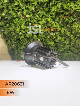 APRA 20621 18W Recessed COB Downlight – Premium Quality LED with Philips Driver" - 18W, 4000K, Black