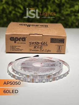 APRA 12V 5050 RGB 60Led Strip Light 5Mt Pack - 60LED