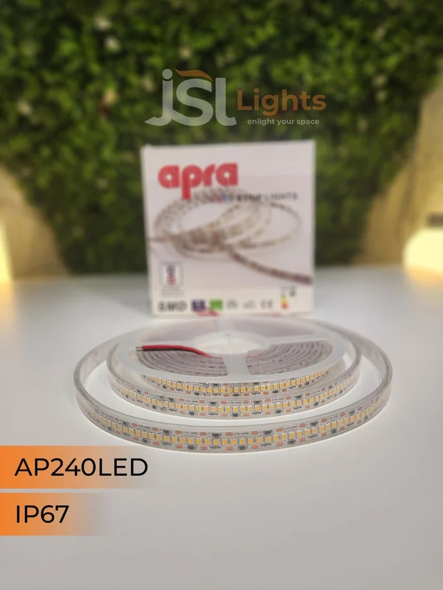 APRA 12V 2835 240Led IP67 Strip Light 5Mt Pack - 240LED, NW