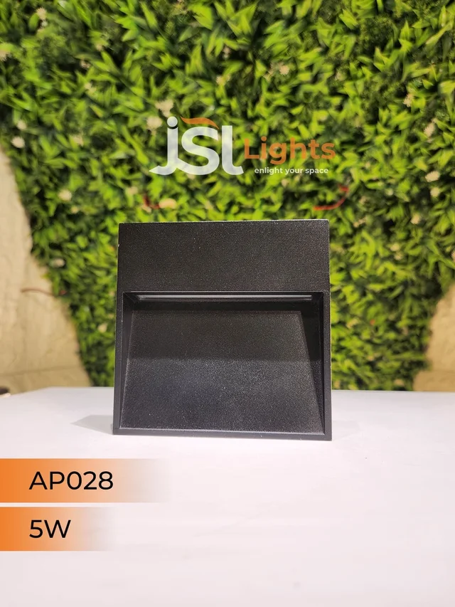 APRA YCD028 5W Square Black Foot Light - 5W, 3000K