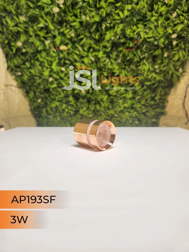 APRA AP193 3W Round RG Surface Cylinder Light - 3W, 4000K, RG