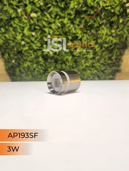 APRA AP193 3W Round RG Surface Cylinder Light - 3W, 4000K, PB