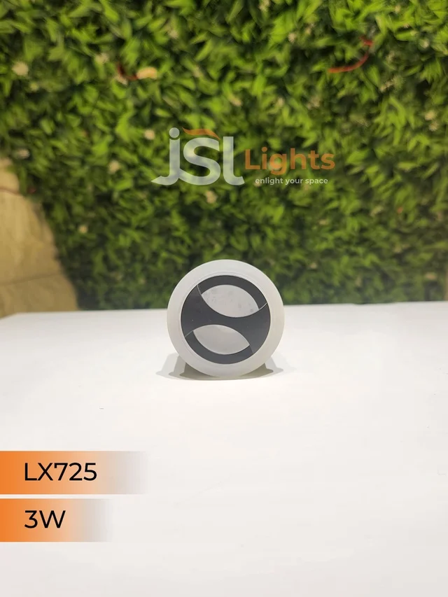 LX725 3W Led Foot Light - Black