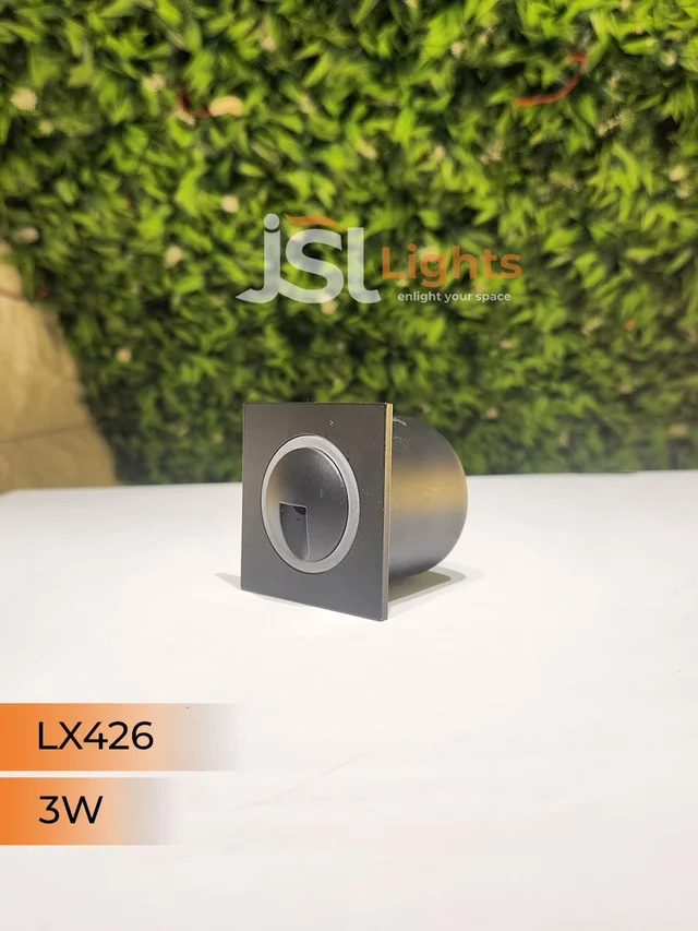 LX426 3W Led Foot Light - Black