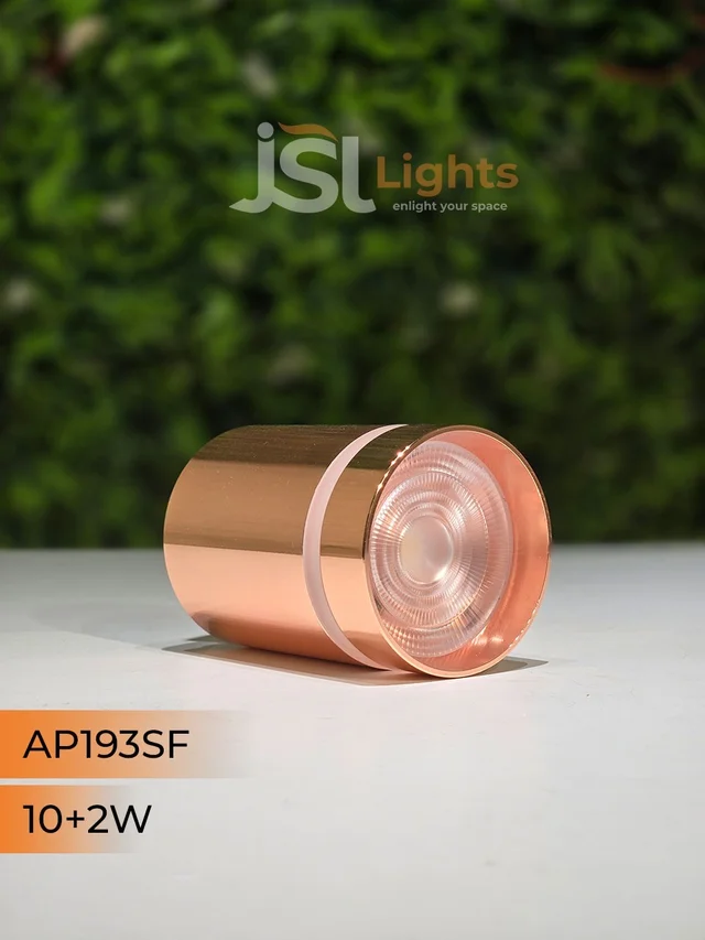 APRA193 10+2W Round RG Surface Cylinder Light - 4000K