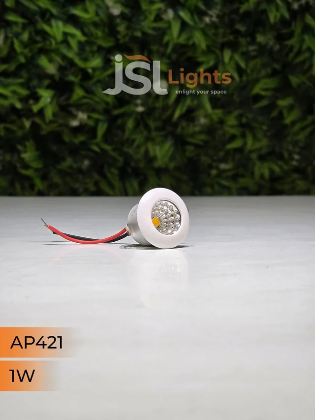 APRA 421 3W White Deep Recessed COB Downlight - 1W, 4000K