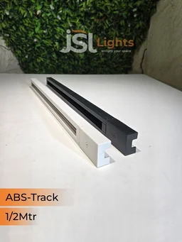 APRA 18 INCH ABS Black Ceiling Track Channel - 18IN, White