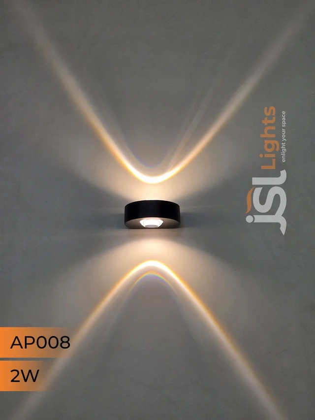 APRA 008 2W Up Down Outdoor Wall Light