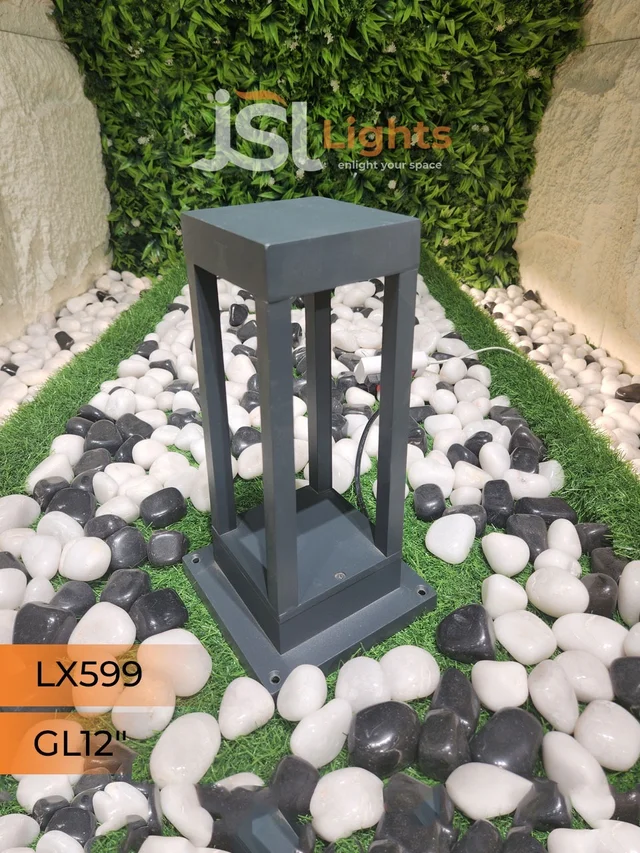 LX 599 12W 12 Inches Square Outdoor Gate Light -