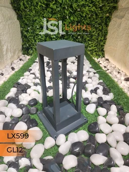 LX 599 12W 12 Inches Square Outdoor Gate Light -